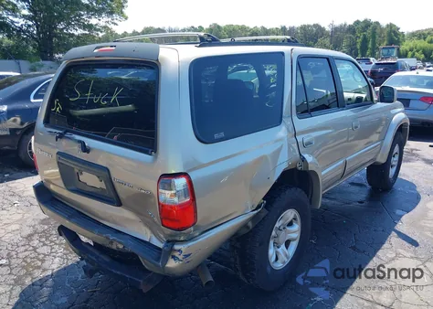 2001 Toyota 4Runner Limited V6 из США, поврежденный, VIN JT3HN87R110359001